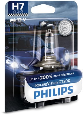 Halogenlampa PHILIPS RacingVision GT200 H7 PX26d
