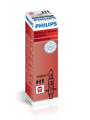 Halogenlampa PHILIPS MasterDuty H1 P14,5s, Nedre Philips 13258MDC