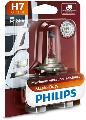Halogenlampa PHILIPS MasterDuty H7 PX26d, Nedre Philips 13972MDB1