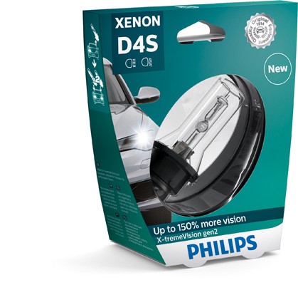 Xenonlampa PHILIPS Xenon X-tremeVision gen2 D4S P32d-5 Philips 42