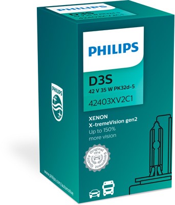 Xenonlampa PHILIPS Xenon X-tremeVision gen2 D3s PK32d-5 Philips 4