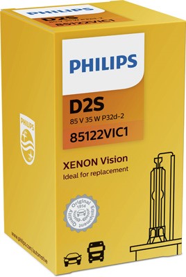 Xenonlampa PHILIPS Xenon Vision D2S P32d-2 85V Philips 85122VIC1