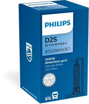 Xenonlampa PHILIPS Xenon WhiteVision gen2 D2S P32d-2 Philips 8512