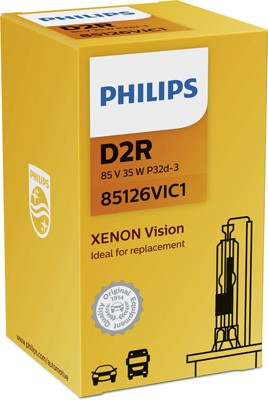 Xenonlampa PHILIPS Xenon Vision D2r P32d-3 85V Philips 85126VIC1
