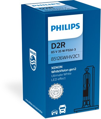 Xenonlampa PHILIPS Xenon WhiteVision gen2 D2r P32d-3 Philips 8512