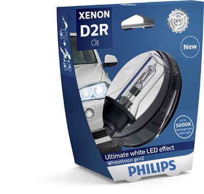 Xenonlampa PHILIPS Xenon WhiteVision gen2 D2R P32d-3 Philips 8512
