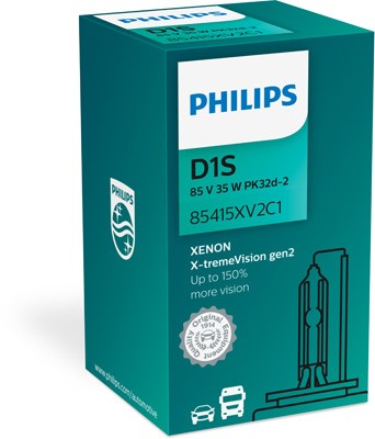 Xenonlampa PHILIPS Xenon X-tremeVision gen2 D1S Pk32d-2