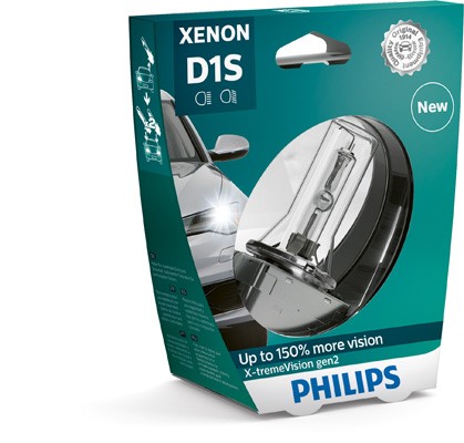 Xenonlampa PHILIPS Xenon X-tremeVision gen2 D1S Pk32d-2 Philips 8