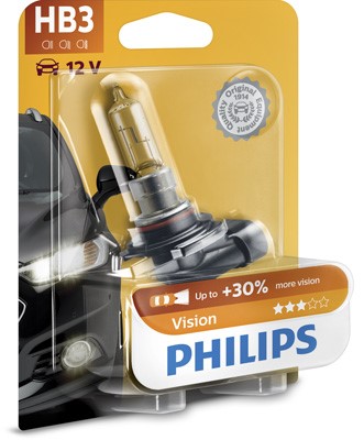 Halogenlampa  PHILIPS Vision HB3 P20d 12V Philips 9005PRB1