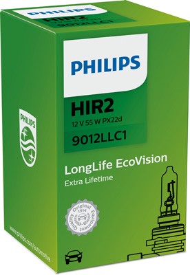 Halogenlampa PHILIPS LongLife Hir2 PX22d