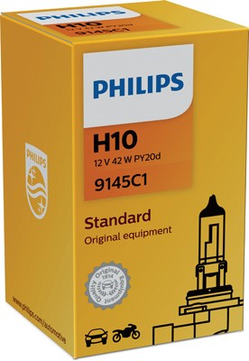 Halogenlampa PHILIPS H10 PY20d 12V Philips 9145C1