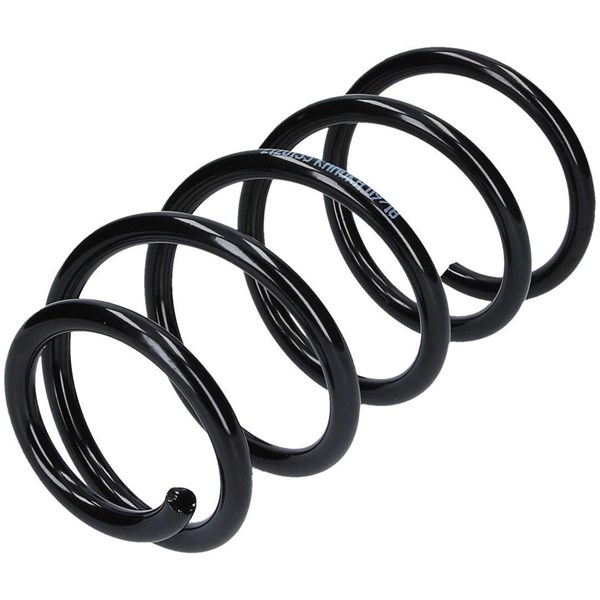 Spiralfjäder, Bakaxel