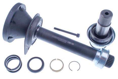Stickaxel, differential, Framaxel, framaxel höger