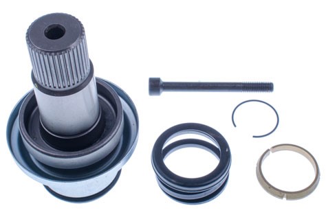 Stickaxel, differential, Framaxel, på växellådssidan, framaxel hö