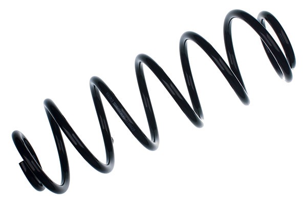 Spiralfjäder, Bakaxel