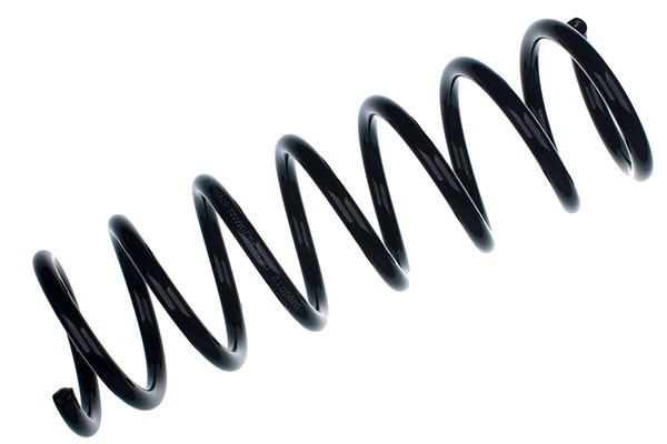 Spiralfjäder, Bakaxel