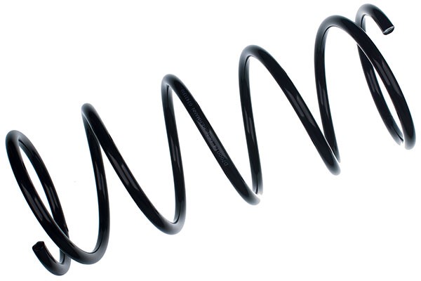 Spiralfjäder, Framaxel