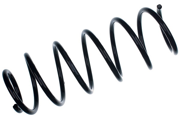 Spiralfjäder, Bakaxel