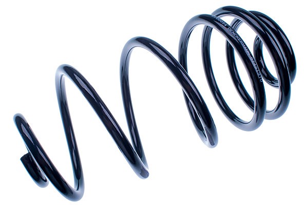 Spiralfjäder, Bakaxel