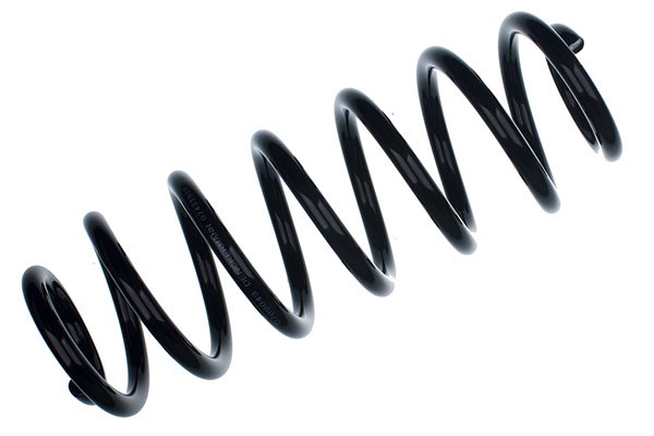 Spiralfjäder, Bakaxel