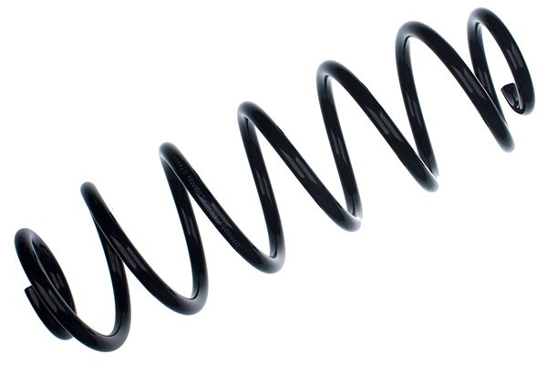 Spiralfjäder, Bakaxel