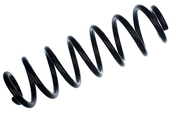 Spiralfjäder, Bakaxel