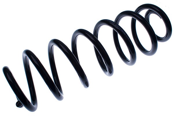 Spiralfjäder, Bakaxel