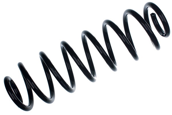 Spiralfjäder, Bakaxel