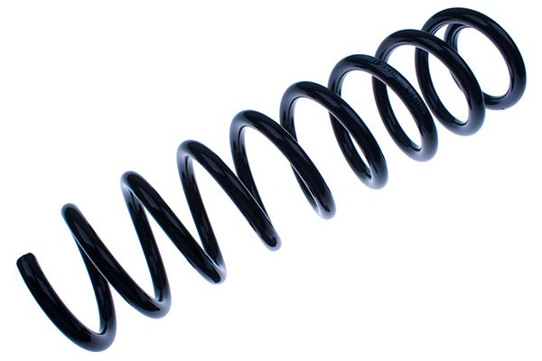 Spiralfjäder, Bakaxel