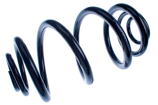 Spiralfjäder, Bakaxel