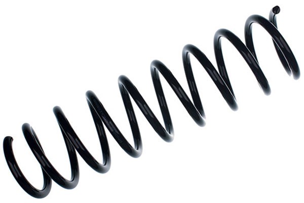 Spiralfjäder, Bakaxel