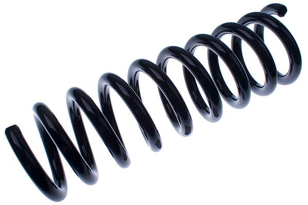 Spiralfjäder, Bakaxel