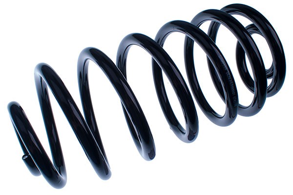 Spiralfjäder, Bakaxel