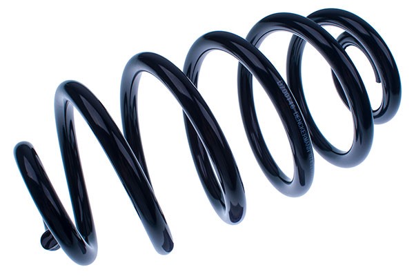 Spiralfjäder, Bakaxel