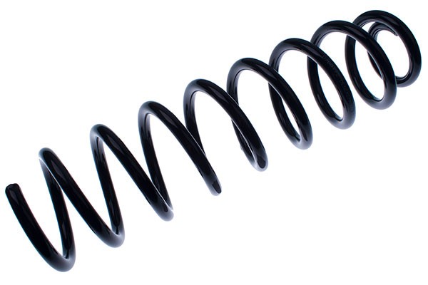 Spiralfjäder, Bakaxel