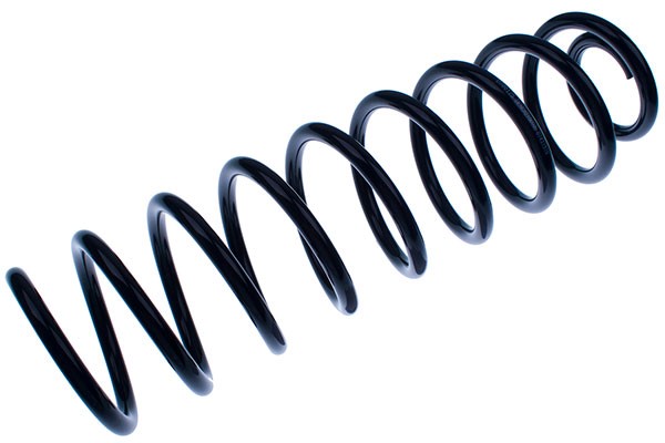 Spiralfjäder, Bakaxel