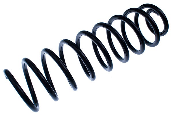 Spiralfjäder, Bakaxel