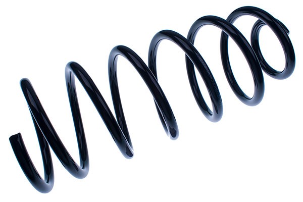 Spiralfjäder, Framaxel