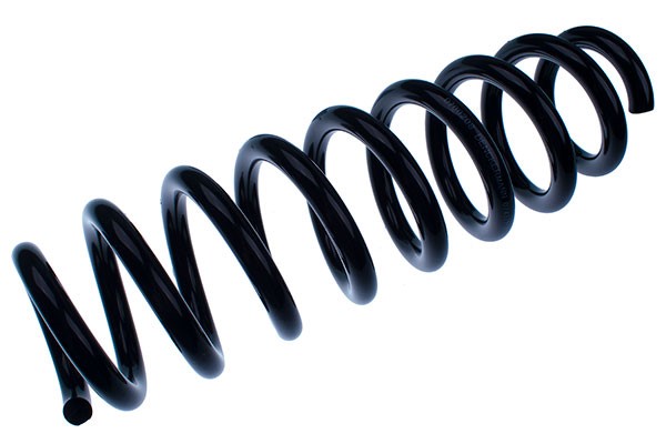 Spiralfjäder, Bakaxel