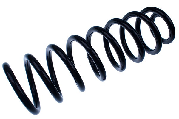 Spiralfjäder, Bakaxel