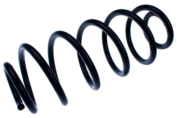 Spiralfjäder, Bakaxel