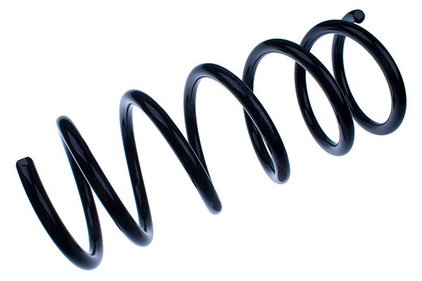 Spiralfjäder, Bakaxel