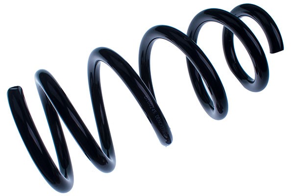 Spiralfjäder, Bakaxel