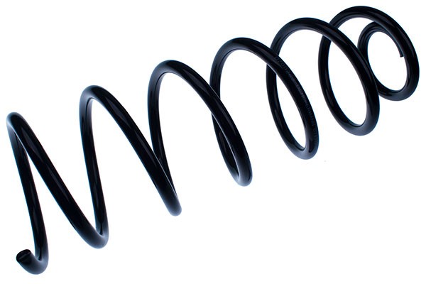 Spiralfjäder, Bakaxel