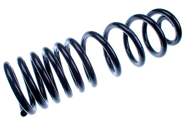 Spiralfjäder, Bakaxel