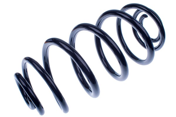 Spiralfjäder, Bakaxel