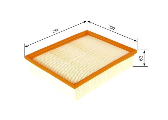 Luftfilter Bosch F 026 400 555 BOSCH