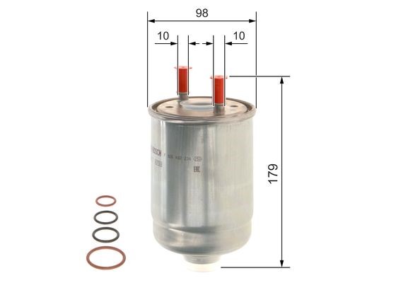 Bränslefilter Bosch F 026 402 234 BOSCH Bränslefilter Bosch F 026 402 234 BOSCH