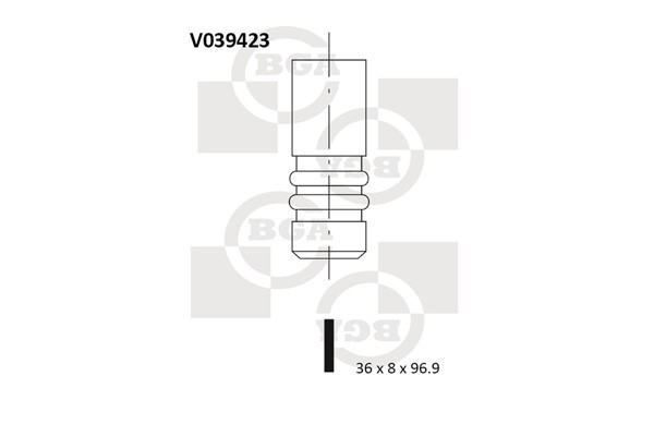 Insugsventil Bga V039423 BGA
