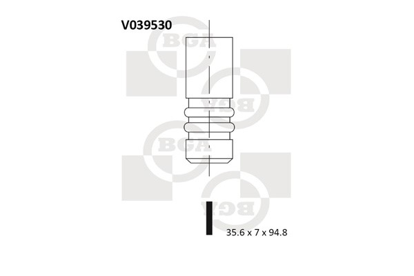 Insugsventil Bga V039530 BGA